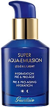 Düfte, Parfümerie und Kosmetik Leichte feuchtigkeitsspendende Anti-Aging Gesichtsemulsion - Guerlain Super Aqua Light Emulsion