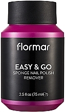 Flormar Easy&Go Sponge Nail Polish Remover - Nagellackentferner — Bild N1