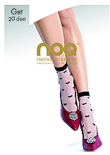 Socken für Damen Get 20 Den nero - Knittex — Bild N2