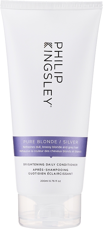 Conditioner für helles Haar - Philip Kingsley Pure Blonde/ Silver Brightening Daily Conditioner — Bild N1