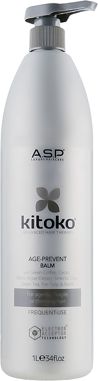 Anti-Aging-Haarbalsam - Affinage Kitoko Age Prevent Balm — Bild N4