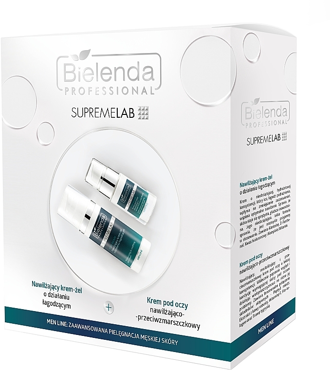 Set - Bielenda Professional SupremeLab For Man (f/cr/50ml + eye/cr/15ml) — Bild N1