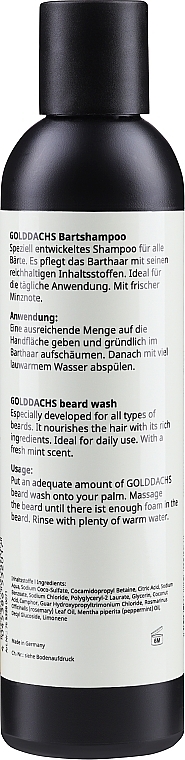 Bart-Shampoo - Golddasch Beard Wash — Bild N2