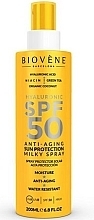 Körperlotion - Biovene Sun Protection Milky Spray SPF50 — Bild N1