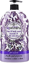 Duschgel für Haar und Körper Lavendel & Aloe Vera - Naturaphy — Bild N2