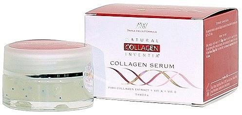Serum für die Haut um die Augen - Natural Collagen Inventia Serum Vitamin A + E — Bild N1