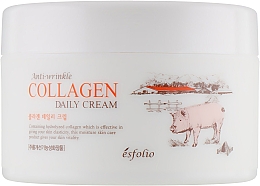 Düfte, Parfümerie und Kosmetik Feuchtigkeitsspendende Anti-Falten Tagescreme mit Kollagen - Esfolio Collagen Daily Cream