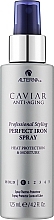 Düfte, Parfümerie und Kosmetik Wärmeschutzspray zur Haarglättung mit Schwarzkaviar-Extrakt - Alterna Caviar Anti-Aging Perfect Iron Spray