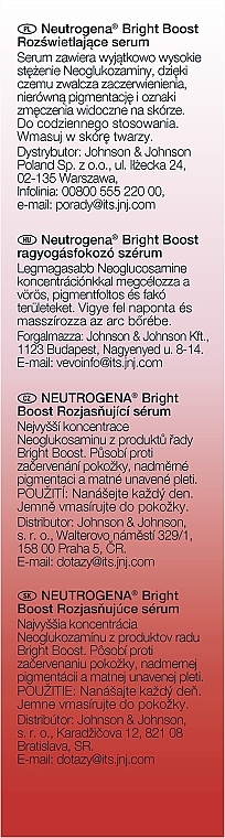 Aufhellendes Gesichtsserum für alle Hauttypen - Neutrogena Bright Boost Illuminating Serum — Bild N3
