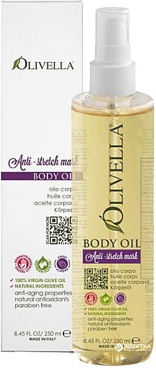 Körperöl gegen Dehnungsstreifen  - Olivella Anti-Stretch Mark Body Oil — Bild N1