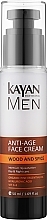 Düfte, Parfümerie und Kosmetik Anti-Aging-Gesichtscreme - Kayan Professional Men Anti-Age Face Cream