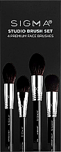Make-up Pinselset 4 St. - Sigma Beauty Studio Brush Set — Bild N1