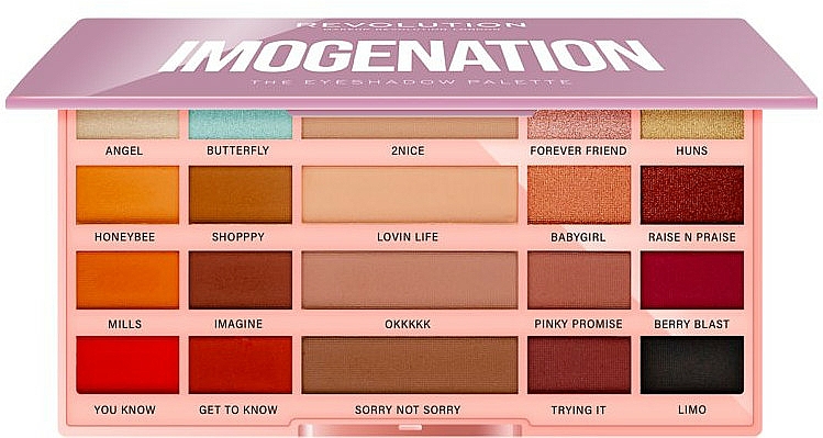 Lidschattenpalette - Makeup Revolution X Imogenation Eyeshadow Palette