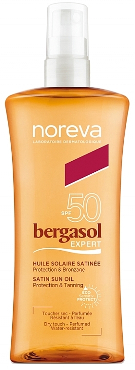 Sonnenschutzöl für den Körper SPF 50 - Noreva Laboratoires Bergasol Sublim Satiny Sun Oil SPF50 — Bild N1