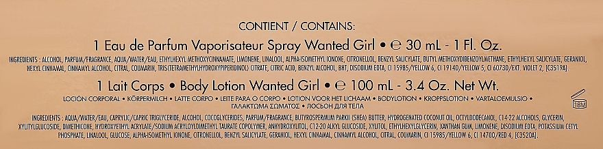 Azzaro Wanted Girl - Duftset (Eau de Parfum 30ml + Körperlotion 100ml) — Bild N3