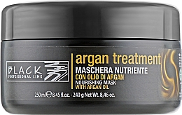 Düfte, Parfümerie und Kosmetik Nährende Haarmaske mit Arganöl - Black Professional Line Argan Treatment Mask