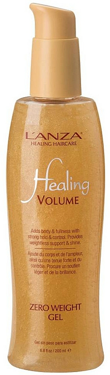 Haargel für feines Haar für mehr Volumen - Lanza Healing Volume Zero Weight Gel — Bild N1