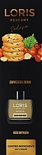 Raumerfrischer Nussplätzchen - Loris Parfum Exclusive Peanut Cookie Reed Diffuser — Bild N1