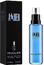 Mugler A Men Rubber Recharge Refill Bottle - Eau de Toilette (Nachfüllpackung) — Bild N1