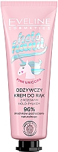 Düfte, Parfümerie und Kosmetik Pflegende Handcreme Pink Unicorn - Eveline Cosmetics Holo Hand