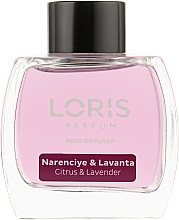 Raumerfrischer Zitrus und Lavendel - Loris Parfum Reed Diffuser Citrus & Lavender — Bild N2