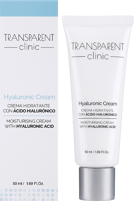 Intensiv feuchtigkeitsspendende Gesichtscreme mit Hyaluronsäure - Transparent Clinic Hyaluronic Cream — Bild N2