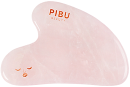 Düfte, Parfümerie und Kosmetik Gesichtsmassage-Platte Gua Sha aus Rosenquarz - Pibu Beauty Rose Quartz Facial Gua Sha