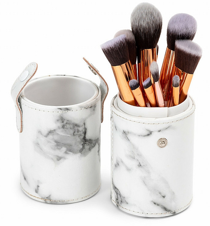 Make-up Pinselset in Etui 10 St. - Zoe Ayla 10-Piece Makeup Brush Set — Bild N1