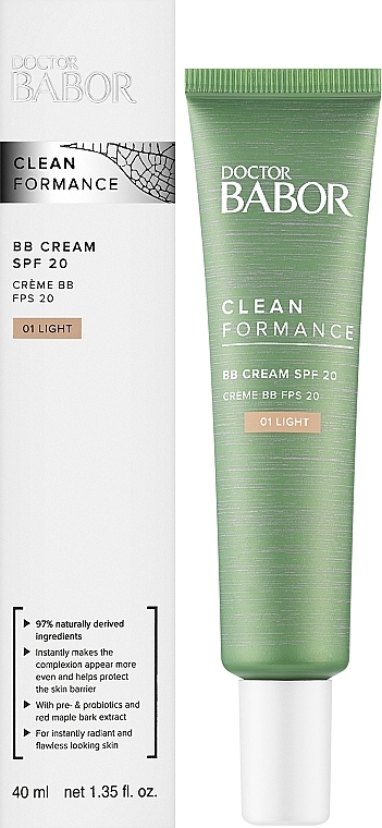 BB-Creme - Babor Doctor Babor Cleanformance BB Cream SPF20 — Bild N2