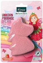 Düfte, Parfümerie und Kosmetik Badebombe Einhorn mit Erdbeergeschmack - Kneipp Nature Kids Unicorn Paradise Bath Fizzy