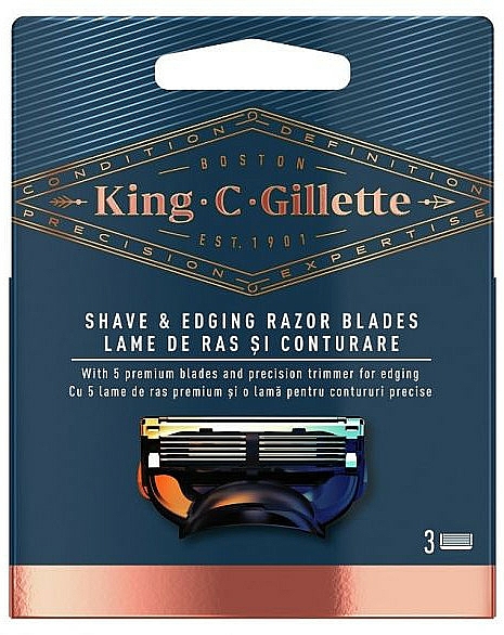 Ersatzklingen 3 St. - Gillette King C. — Bild N1