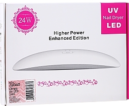 UV/LED Lampe weiß - Elisium Uv Led Nail Dryer 24W — Bild N2