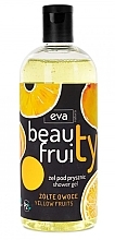 Duschgel gelbe Früchte - Eva Natura Beauty Fruity Yellow Fruits Shower Gel — Bild N1
