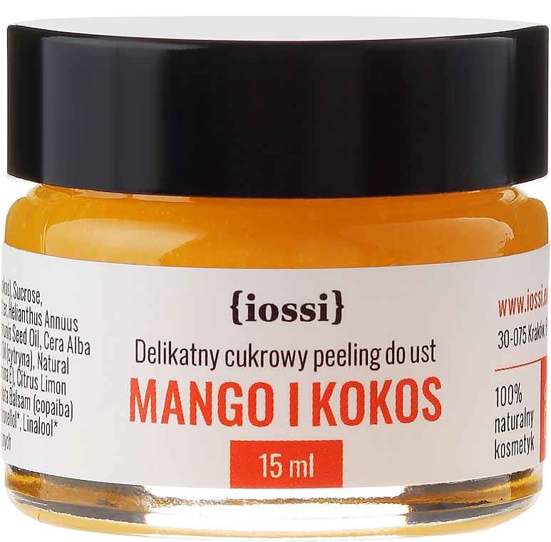 Lippenpeeling Mango & Kokos - Iossi Lip Scrub Mango Cocos