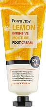 Intensiv feuchtigkeitsspendende Fußcreme mit Zitronenextrakt - FarmStay Lemon Intensive Moisture Foot Cream — Bild N1