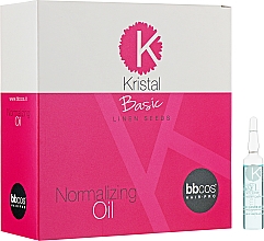 Düfte, Parfümerie und Kosmetik Öl für geschädigtes Haar - BBcos Kristal Basic Normalizing Oil
