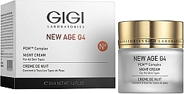 Düfte, Parfümerie und Kosmetik Nachtcreme für das Gesicht - GiGi New Age G4 Night For All Skin Types Cream