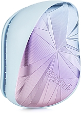 Düfte, Parfümerie und Kosmetik Kompakte Haarbürste - Tangle Teezer Compact Styler Smashed Holo Blue