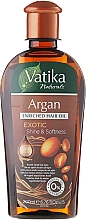 Angereichertes Haaröl mit Argan - Dabur Vatika Argan Enriched Hair Oil — Bild N1