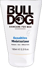 Düfte, Parfümerie und Kosmetik Feuchtigkeitscreme für empfindliche Haut mit Affenbrotbaumöl, Haferöl und Weidenkrau - Bulldog Skincare Sensitive Moisturiser