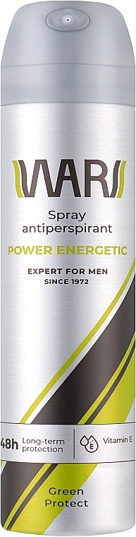 Körperspray Antitranspirant für Manner mit Vitamin E - Wars Expert For Men Energetic Green Protect — Bild N1