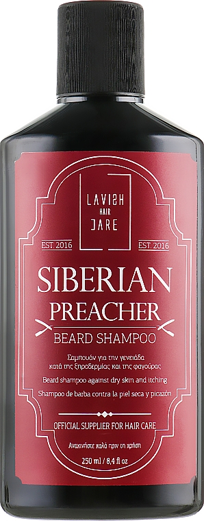 Bartshampoo - Lavish Care Siberian Preacher Beard Shampoo — Bild N1