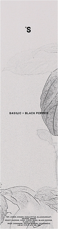 Raumerfrischer Basilikum und schwarzer Pfeffer - Sister's Aroma Basilic + Black Pepper  — Bild N4