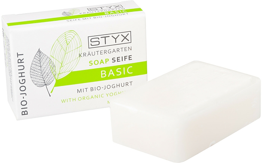 Schützende Seife mit Bio Joghurt für trockene Haut - Styx Naturcosmetic Basic Soap With Organic Yoghurt — Bild N1