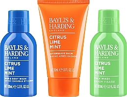 Gesichts- und Körperpflegeset - Baylis & Harding Citrus Lime & Mint Set — Bild N2
