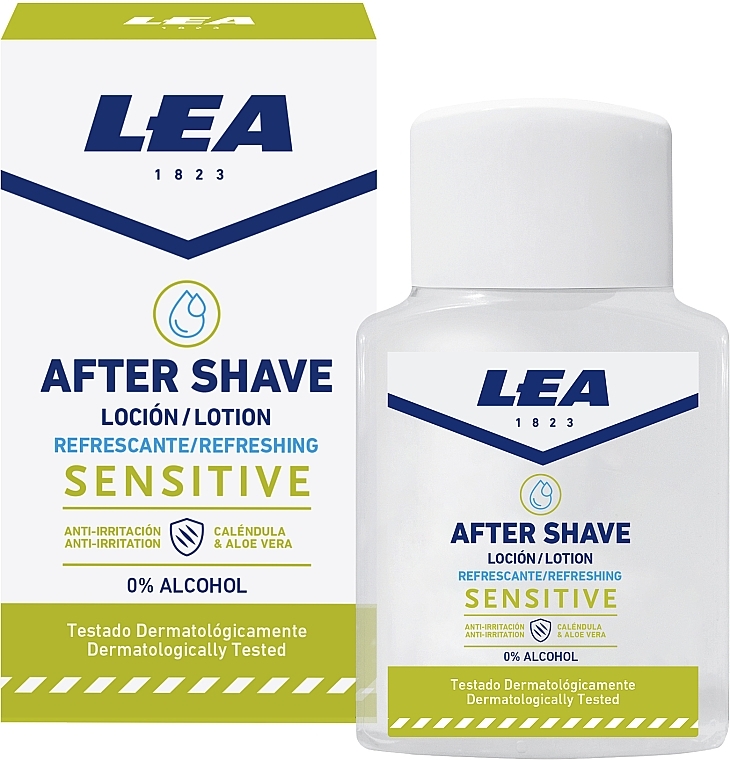 Erfrischende Aftershave Lotion  - Lea Sensitive After Shave Refreshing Lotion — Bild N1