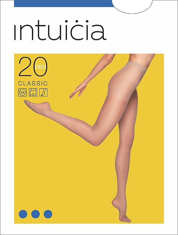 Strumpfhose CLASSIC 20 Den - Intuicia — Bild N1