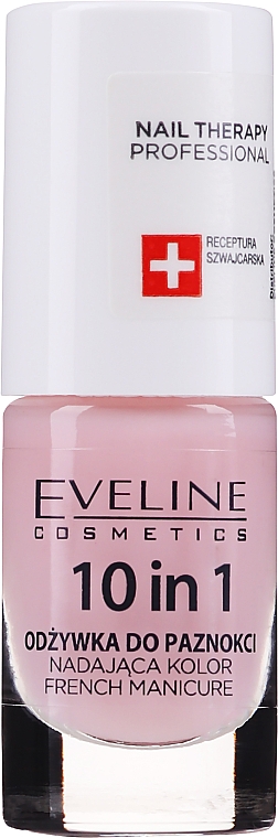 10in1 Nagelconditioner Französische Maniküre - Eveline Cosmetics Nail Therapy Professional French Manicure — Bild N2