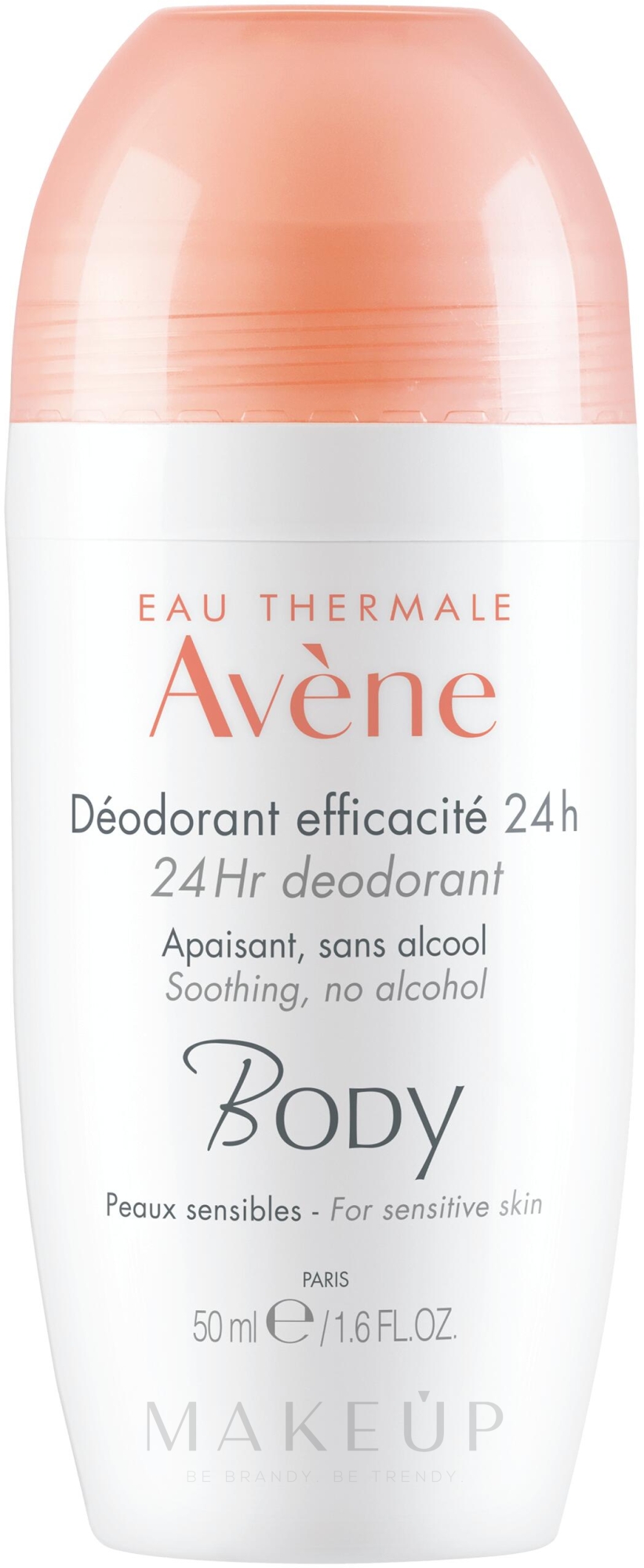 Deo Roll-on für empfindliche Haut - Avene Eau Thermale 24H Deodorant — Bild 50 ml