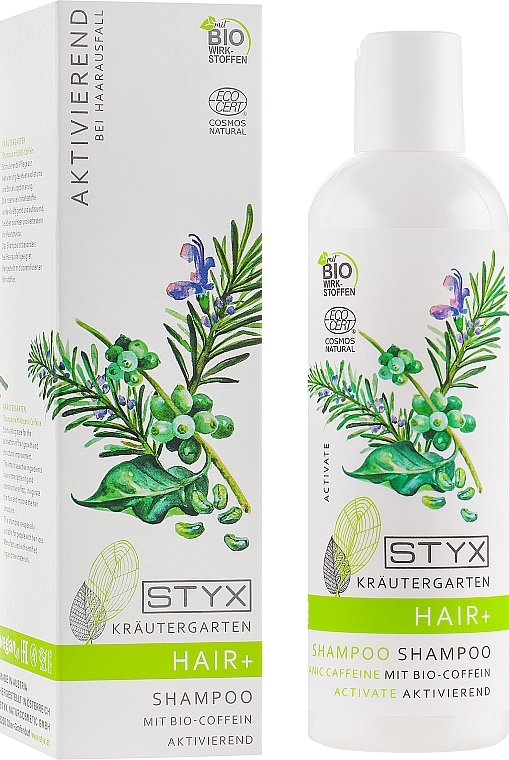 Kräftigendes und aufbauendes Shampoo mit Bio Koffein zum Haarwachstum - Styx Naturcosmetic — Bild N3